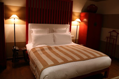 Guest room at a boutique hotel in Colombo Sri Lanka