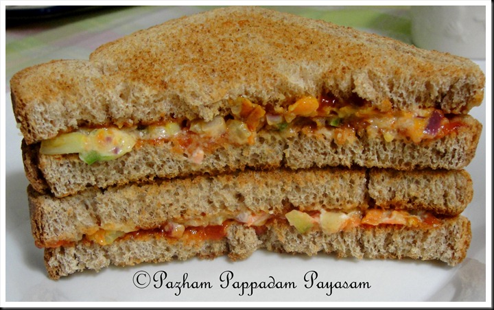 Vegetable Sandwich