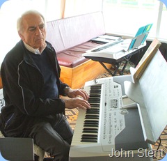 John Stent getting the feel for the Korg Pa1X