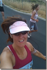 Laguna hills half marathon self portrait