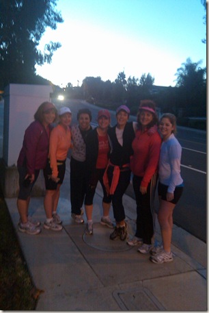 early morning running gals