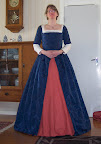 Skirt attached, hemming in place