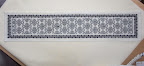 The finished collar embroidery