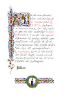 My 15th project: a Nordmark Arts and Science award scroll
