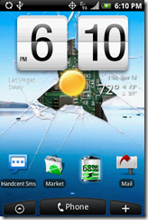 Crack screen for Android 3