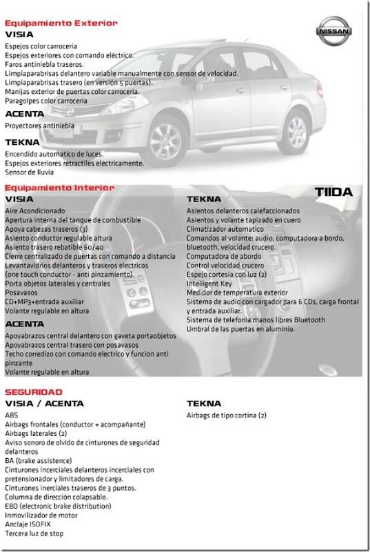 Automotores On Line: Nissan Tiida