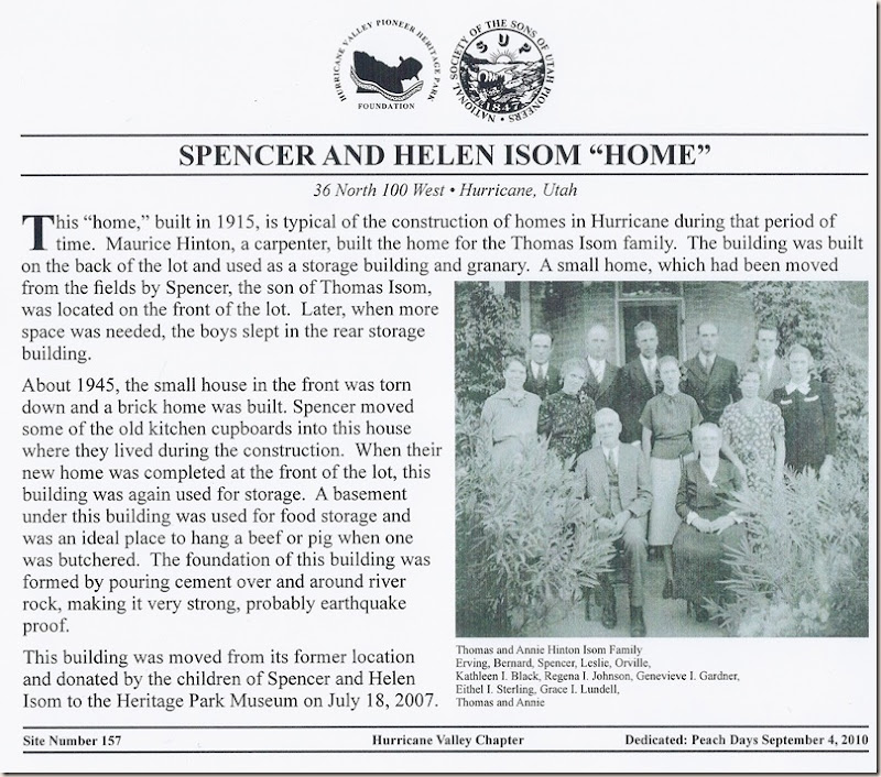 Isom Plaque