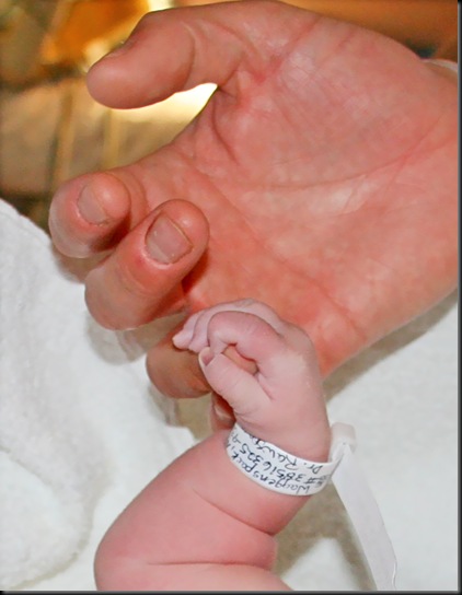 daddy's hand