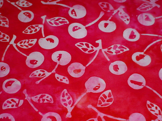 Red Cherries Batik