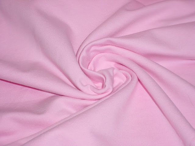 Baby Pink French Terry w/Spandex
