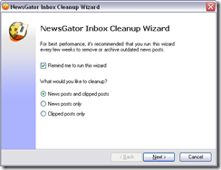Cleanup wiz