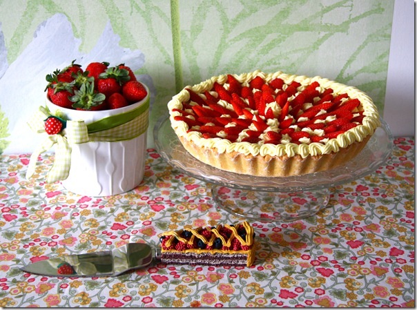 crostata di fragole crostata di fragole