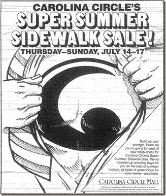 Sidewalk Sale July 1988