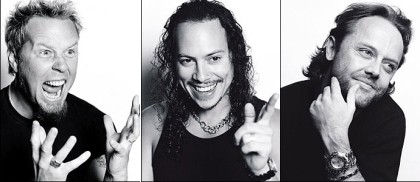 James, Kirk e Lars: Os cérebros da banda