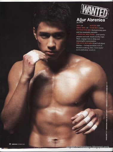 I did not recognize Aljur Abrenica in the scans of Mell Navarro of 