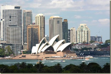 Sydney Opera House from Taronga Zoo