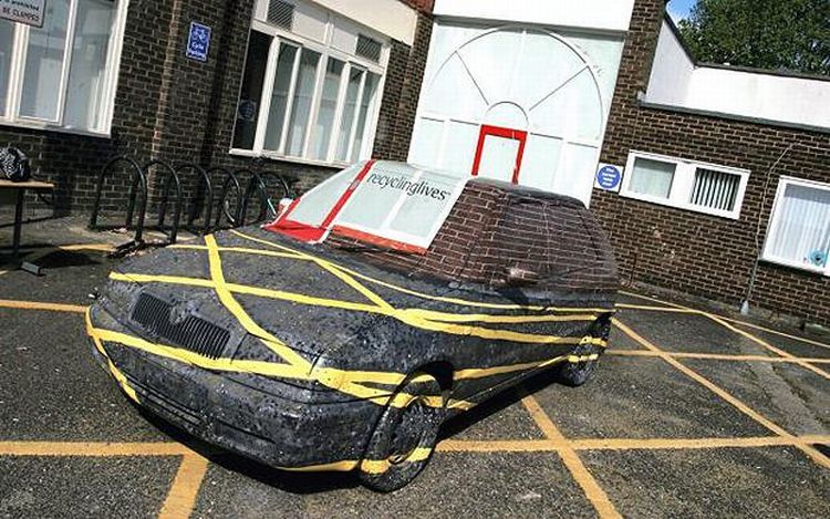 รูปภาพ รถล่องหน มองแทบไม่เห็นเลยนะนี่