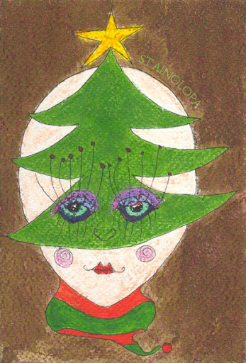 Christmas Tree Portrait