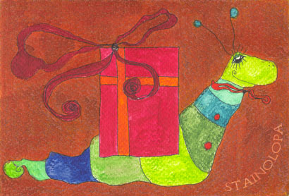 Christmas Snail