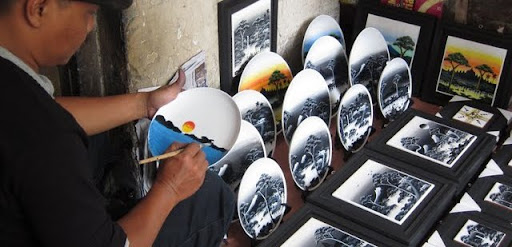 Artist on Malioboro Yogyakarta