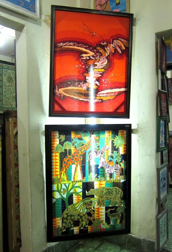 Batik for sale at Novi Art Center