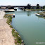 Palavas, Canal Rhone a Sete - the '4 canals' - River Lez (right) to Montpellier