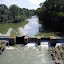 Homps, Canal du Midi - River Aude weir