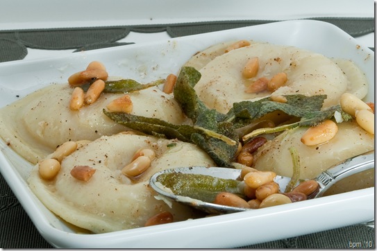 Ravioli with Brown Butter and Sage-2