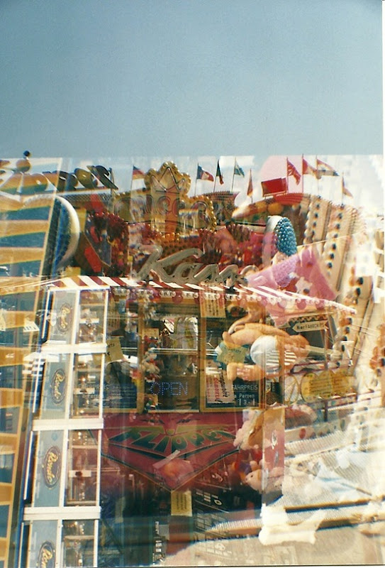 Flipper Doppelbelichtung Volksfest