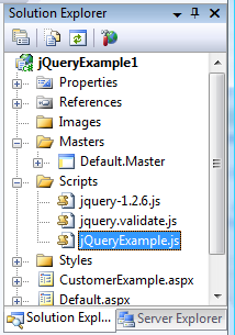 [Starting with jQuery - Solution Explorer[2].png]