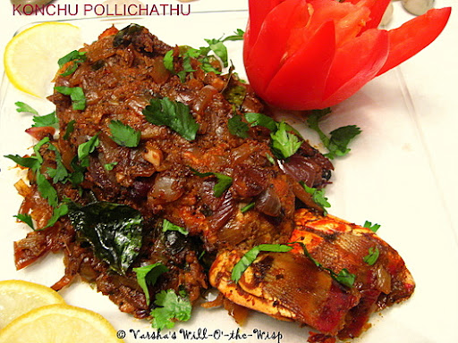 Will O The Wisp Kuttanadan Special Konchu Pollichathu Lobsters Grilled In A Spicy Tangy Gravy