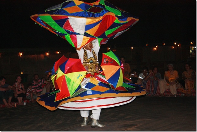 A_whirling umbrellas