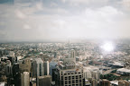 View across the city of Sydney from the Amp Tower
