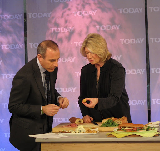 Here I am explaining to Matt how easy it is to make fig jam.