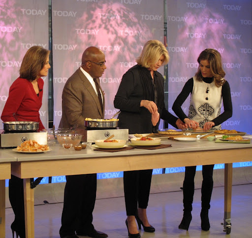 Here I am showing Natalie how it's done.