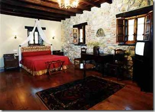 Interior habitación de la Casa Rural Ama de Llaves