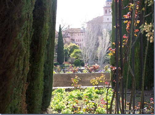 Jardines del recinto de la Alhambra