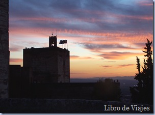 Anochecer Torre de la Vela