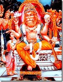 Prahlada is a bona fide guru due to his devotion to God