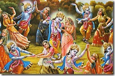 Krishna and the gopis
