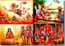 Incidents from the Ramayana