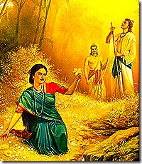 Janaka finding Sita