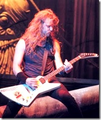 Metallica singer James Hetfield