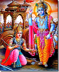 Krishna and Arjuna