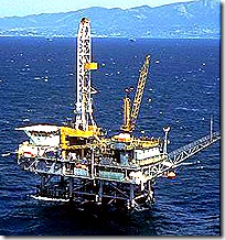 Offshore oil rig