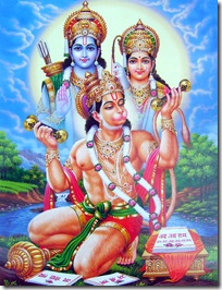 Shri Hanuman - an exalted Vaishnava