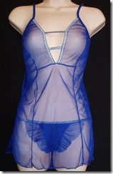Blue Goddess Babydoll