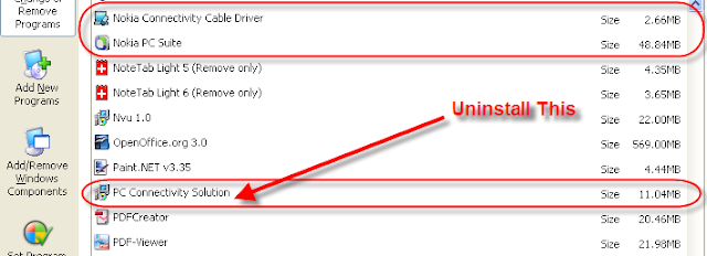 How Do I Uninstall Nokia Suite Care