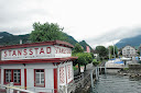 The transit location of Stansstad on a cruise of Lake Lucerne in Switzerland
