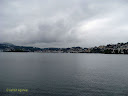 View of the distant shoreline on Lake Lucerne - Thumbnail